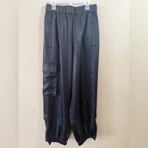 Tibi Black Track Pants